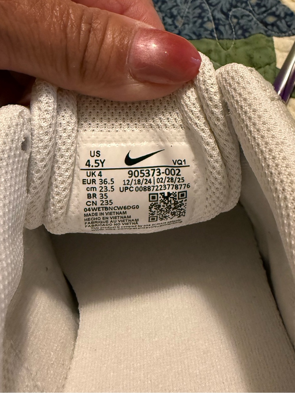 Nike SB Check Canvas skateboarding shoes , NWT, YOUTH 4.5 - Picture 7 of 10